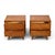 Brown Tobago Vintage Mid Century Modern Pair of Nightstands C. 1960s, Attributed For Sale - Image 8 of 12