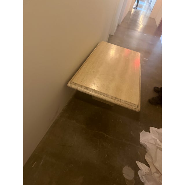 Vintage travertine coffee table, great condition, no scuffs no damage! Well made & sturdy to be a piece you'll love in...