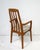 Teak Upholstered Dining Chairs 2 Arm 2 Sides in the Style of Danish Modern For Sale In Cincinnati - Image 6 of 17