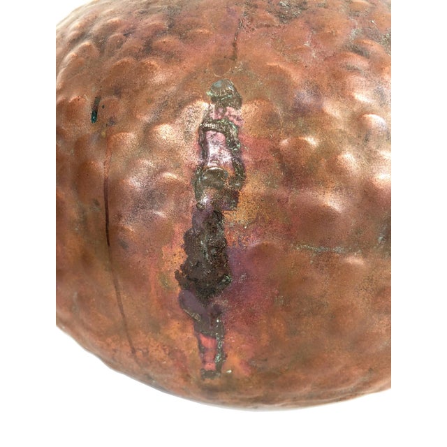 Huge Copper & Brass Table Lamps, Italy, 1970s, Set of 2 For Sale - Image 12 of 13