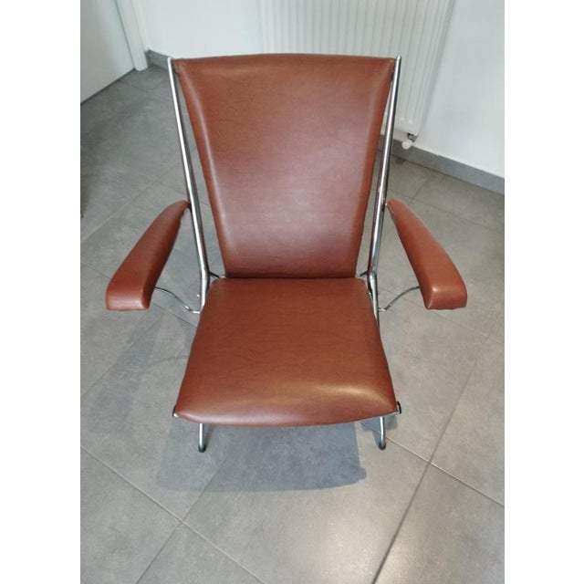 Folding Chair with System by André Monpoix For Sale - Image 18 of 18