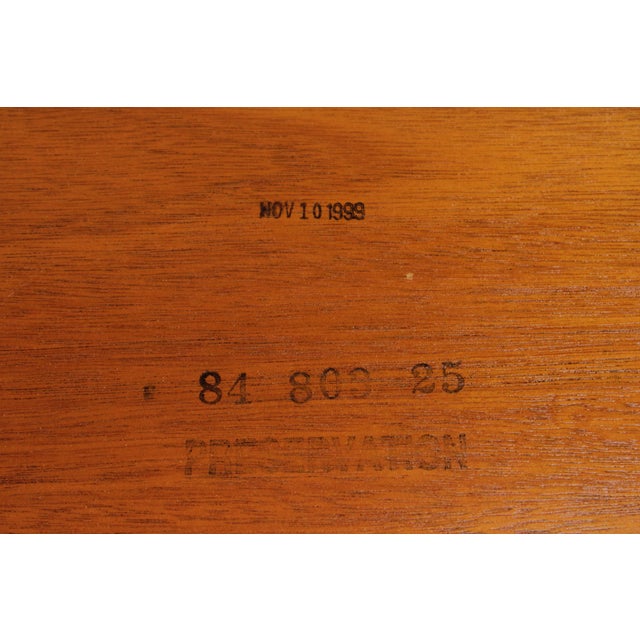 Kindel Irish Georgian Carved Mahogany Tea Table For Sale - Image 14 of 14