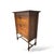 Antique Oak 2-Tier Cabinet with Turned Legs For Sale - Image 6 of 8