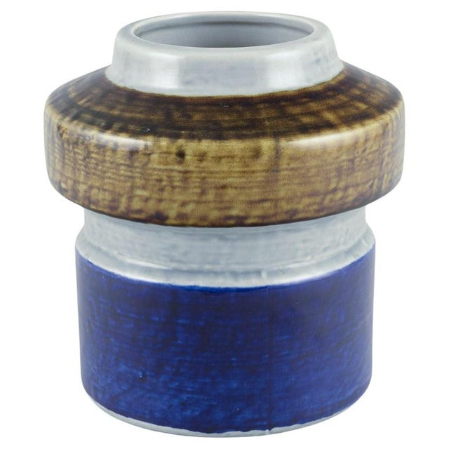 Titus Ceramic Vase in Stoneware by Olle Alberius for Rörstrand, Sweden, 1960s For Sale - Image 6 of 6