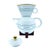 Little Dripper coffee set designed by Michael Graves for Swid Powell. Dimensions: Coffee Pot with Dripper: 9.5”H x 9.5"W x...