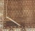 Textile Vintage Turkish Kars Rug With a All-Over Lattce Design in Brown Tones For Sale - Image 7 of 11