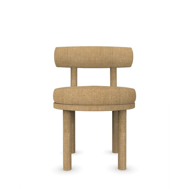 Moca Chair in Famiglia 10 Fabric by Studio Rig for Collector For Sale - Image 6 of 6