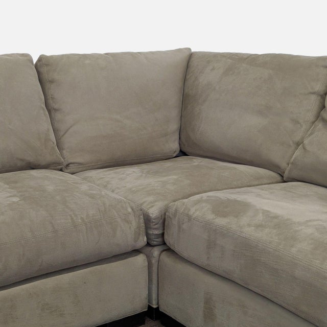 Room & Board Sectional Sofa – Spacious and Comfortable For Sale In San Francisco - Image 6 of 11