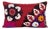 Silk Road Suzani Lumbar Pillow Cover 20'' X 28'' For Sale