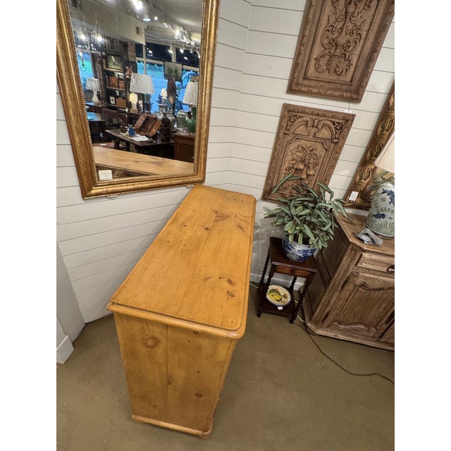 19th Century English Pine Chest of Drawers For Sale - Image 13 of 16