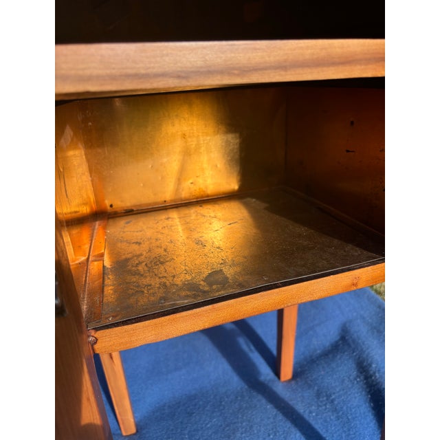 1940s Vintage Humidor Cabinet Stand For Sale - Image 9 of 12