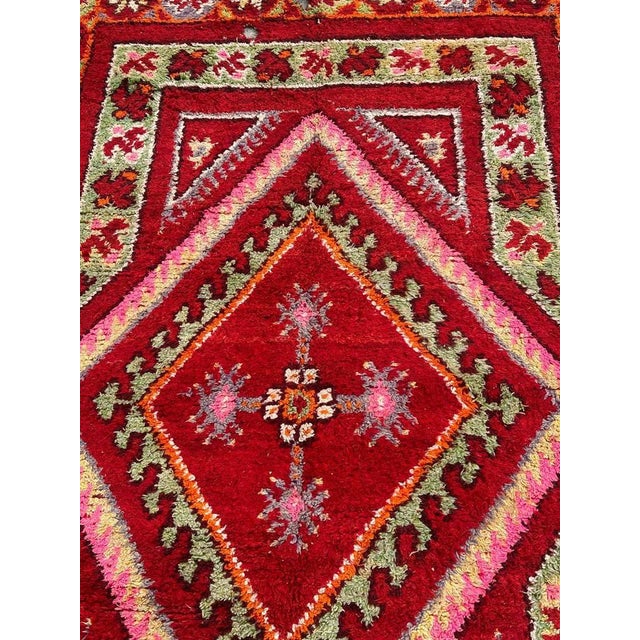 Antique Moroccan Tribal Rug, 1890s For Sale - Image 14 of 18