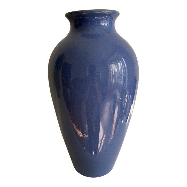 Late 20th Century Tall Ceramic Vase For Sale