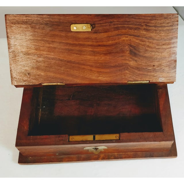 Vintage Wood Jewelry Box Chairish