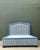 Mid-Century Modern Vintage Upholstered Queen Bed Frame For Sale - Image 3 of 13