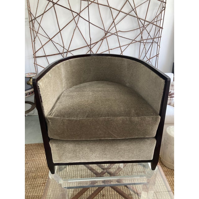 Wood Andree Putman Fauteuil Clair De Jour For Sale - Image 7 of 16