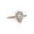 Traditional Diamond Engagement Ring 14k White Gold 0.90 TCW Certified For Sale - Image 3 of 11
