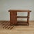 Vintage British Colonial Style Bamboo and Grasscloth Serving Bar For Sale - Image 4 of 18