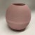 Postmodern Post Modern Mauve Pink Painted Corrugated Cardboard Vase, by Flute Chicago For Sale - Image 3 of 8
