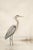 Great Blue Heron Coastal Study, Minimalist Bird Wall Art Print, 16" X 24" For Sale