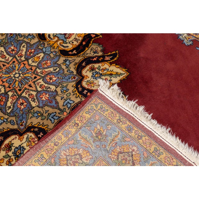 Mid 20th Century Vintage Turkish Wool Rug 7'8'' X 11'4'' For Sale - Image 5 of 12