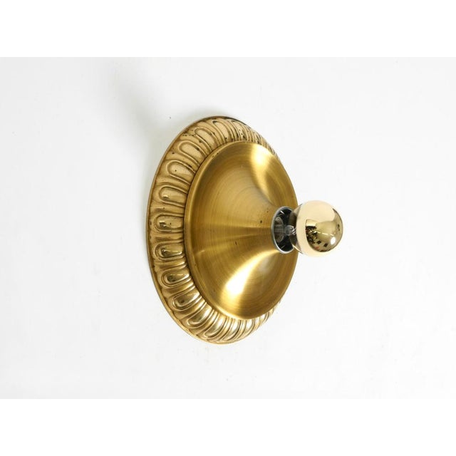 Space Age Pop Art Brass and Metal Wall Lamp from Sölken Leuchten, 1960s For Sale - Image 14 of 14