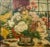 American Original Antique American Impressionist Still Life a Bouquet of Flowers Signed William Glackens For Sale - Image 3 of 9