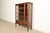 Victorian Berkey & Gay Style Antique Queen Anne Carved Mahogany Bookcase or Bar Cabinet, Circa 1920s For Sale - Image 3 of 15
