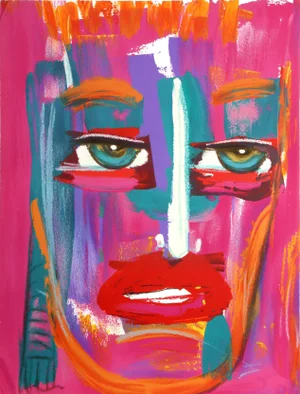 Passion (Face to Face), Donna Summer Lithograph, Numbered in Pencil