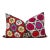 Spring Bloom Suzani Lumbar Pillow For Sale