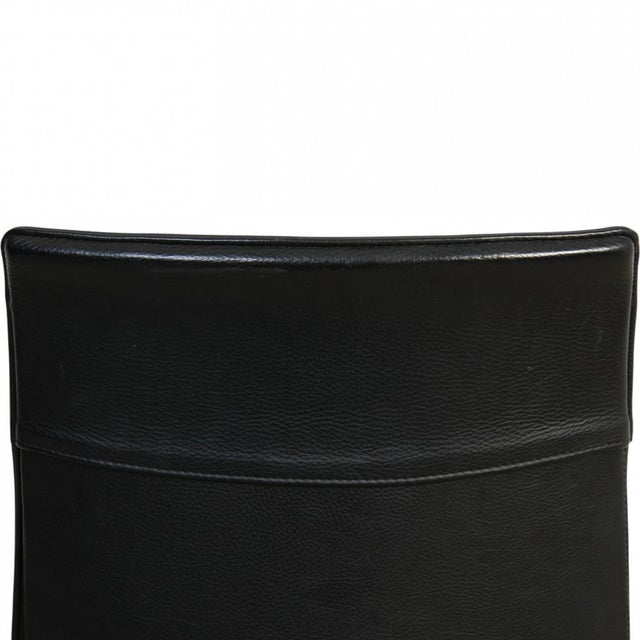 Tulip Chair in Black Leather from Fabricius and Kastholm, 2000s For Sale - Image 18 of 18