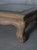 Vintage Marge Carson Carved Wood Glass Top Coffee Table For Sale In Atlanta - Image 6 of 8