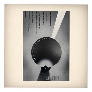 State of Mind Exhibition Poster by Jean-Michel Wilmotte Design Office, 1986 For Sale