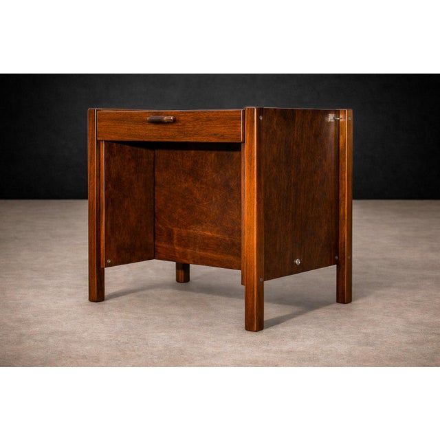 Side Cabinet With Drawer in Rosewood, Jorge Zalszupin, C. 1960s For Sale In New York - Image 6 of 12