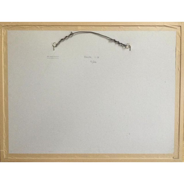 Late 20th Century Jacques Bosser, Composition, 1994, Lithograph For Sale - Image 5 of 6