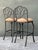 Vintage Veneman Cast Aluminum Branch Barstools. - A Pair For Sale - Image 11 of 12