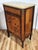 Pair Antique French Louis XV Style Inlaid & Sienna Marble Chest Commodes Signed For Sale In New York - Image 6 of 18