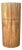 Vintage Coconut Shell Cylindrical Umbrella Stand For Sale