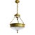 Vintage Sherle Wagner Empire Style Bronze and Cut Crystal Chandelier For Sale