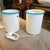 Mid-Century Modern Two 1980s Mid-Century Modern White and Turquoise Murano Glass Bed Lamps by Itre For Sale - Image 3 of 17