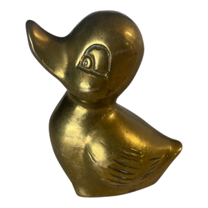 Brass Duck Paperweight