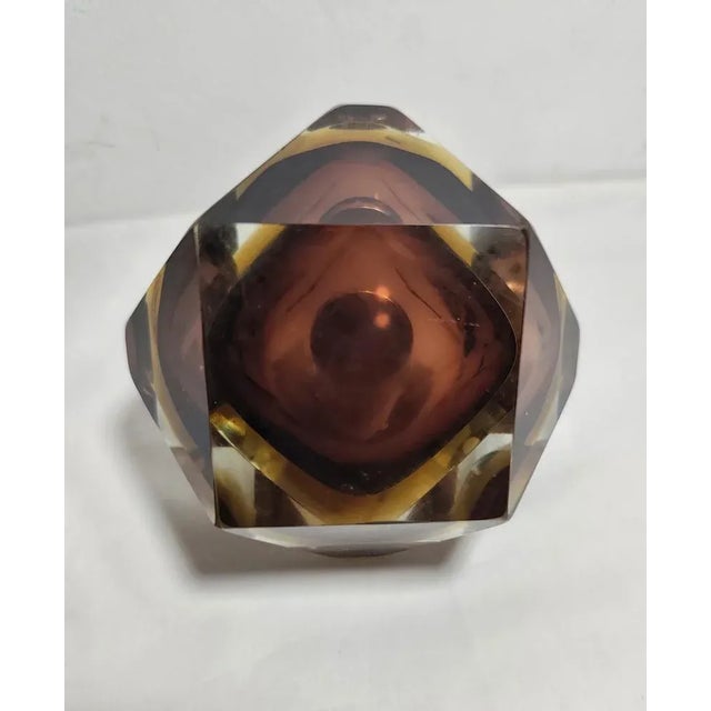 Italian Glass Table Lighter, 1970s For Sale - Image 4 of 8