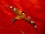 Red Silk Chinese Embroidery of a Dragon 19 Century For Sale - Image 12 of 15