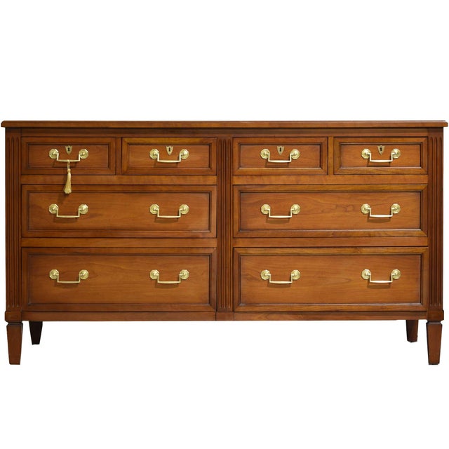Mid Century 8 Drawer Chest by Henredon Heritage For Sale - Image 12 of 12