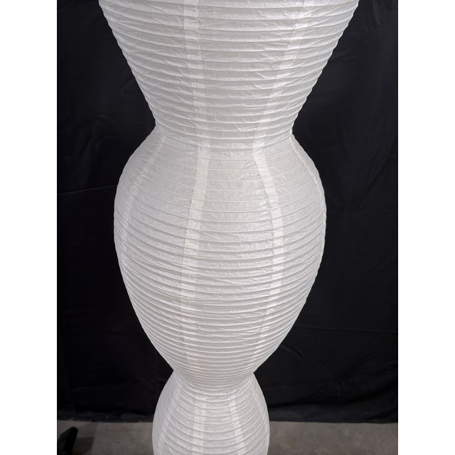 2000 - 2009 Vintage Ikea Figurative Paper Lantern Floor Lamp in the Female Form For Sale - Image 5 of 9