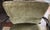 Dark Green Mid Century Arm Chair in Velvet With Nail Heads For Sale - Image 8 of 11