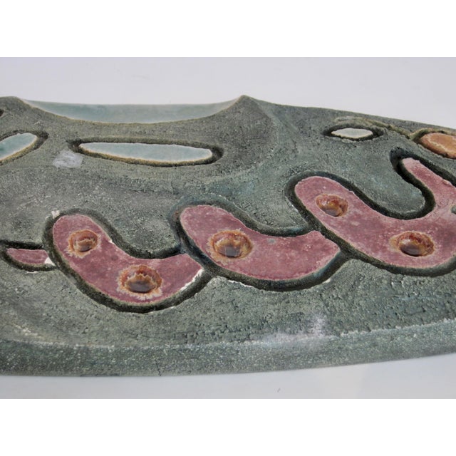 1960s Studio Made Biomorphic Ceramic Sculpture For Sale - Image 9 of 12