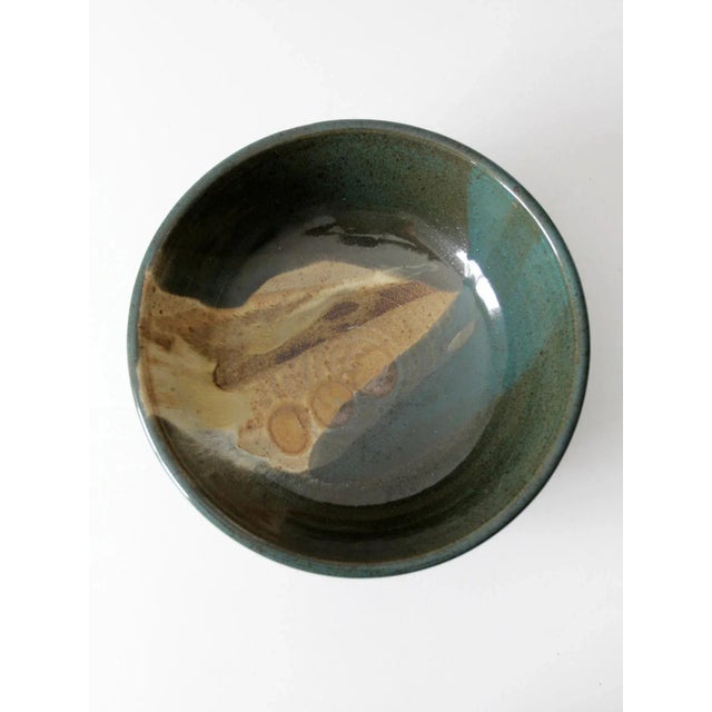 Ceramic Vintage Studio Pottery Bowl For Sale - Image 7 of 12