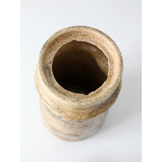 Vintage 1970s Handmade Studio Pottery Lidded Jar For Sale - Image 6 of 15