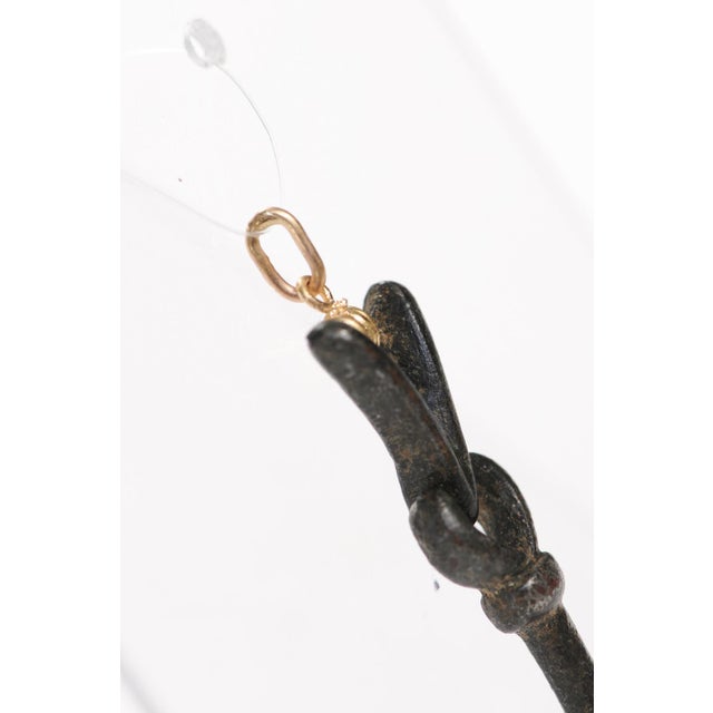 Pincer-Like Roman Artifact Pendant For Sale - Image 12 of 12